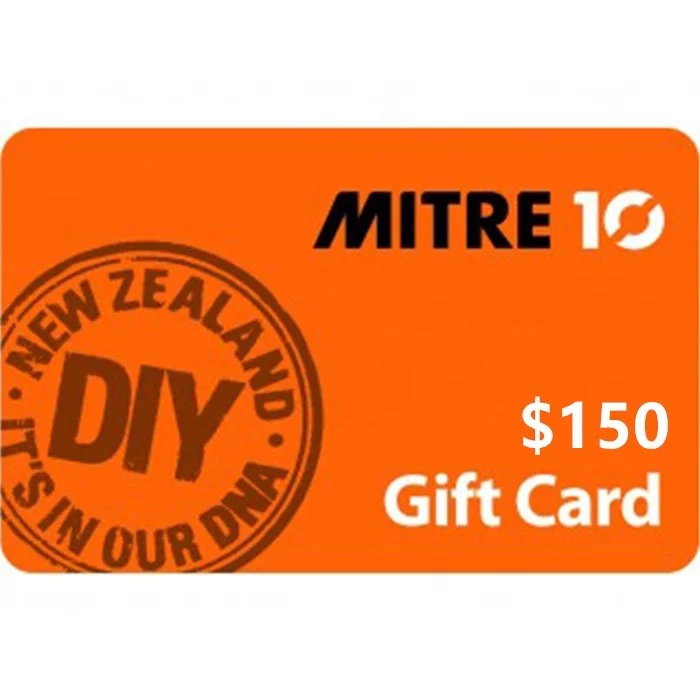 Mitre 10 $150 NZD Digital E-Gift Cards (Email Delivery) 1 Mitre 10 $150 NZD Digital E-Gift Cards (Email Delivery)