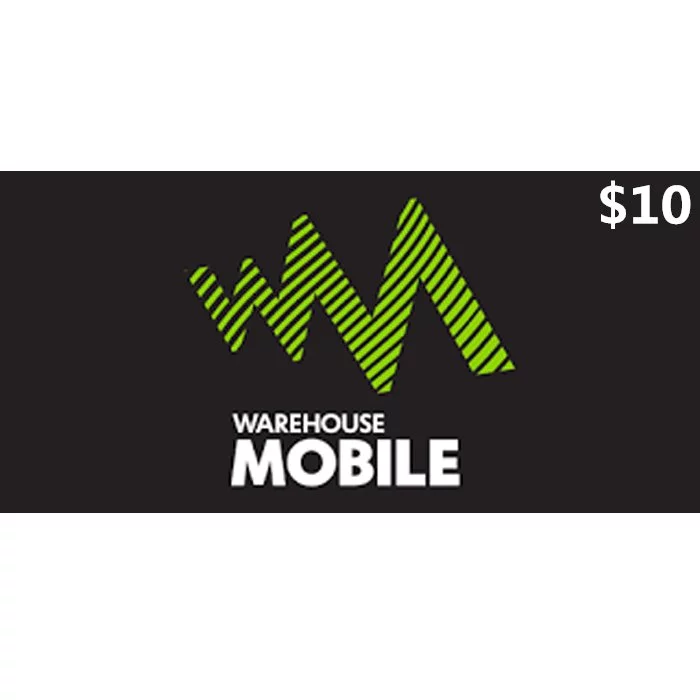 Warehouse Mobile $10 NZD Prepay Digital Top Up Vouchers (Email Delivery) 1 Warehouse Mobile $10 NZD Prepay Digital Top Up Vouchers (Email Delivery)