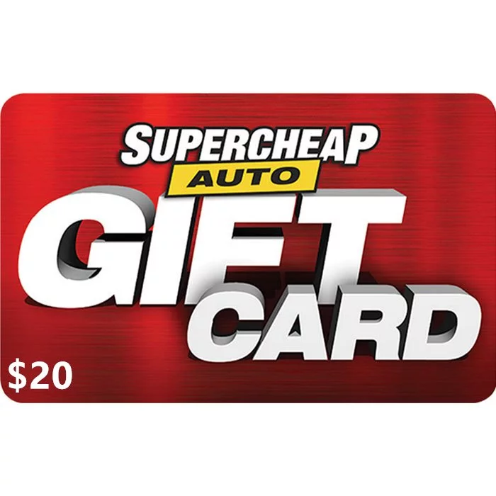 SuperCheap Auto $20 NZD Digital eGift Card (Email Delivery) 2 SuperCheap Auto 20 NZD Physical Gift Card Express Delivery.jpg