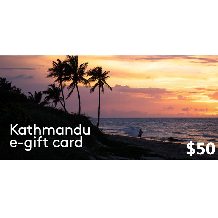 Kathmandu $50 NZD Digital E-Gift Card (Email Delivery) 3 Kathmandu 50 NZD Digital E Gift Cards Email Delivery 2