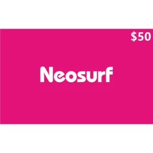Neosurf $50 AUD (AU) Digital Prepaid Gift Cards (Email Delivery)