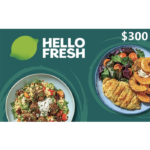 HelloFresh $300 NZD Digital Gift Cards (Email Delivery)