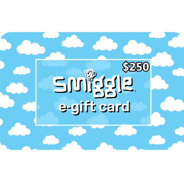 Smiggle $250 NZD Digital Gift Cards (Email Delivery) 5 Smiggle Gift Cards 250 NZD Digital Gift Cards Email Delivery 5