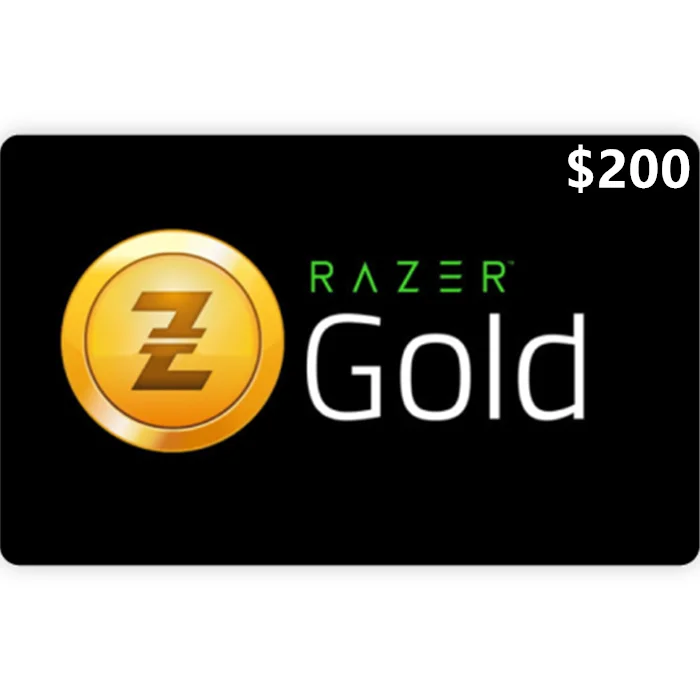 Razer Gold $200 USD Gift Card (Email Delivery) 1 Razer Gold $200 USD Gift Card (Email Delivery)