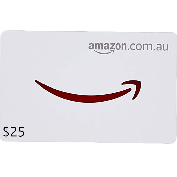 Amazon $25 AUD Digital Gift Card/Voucher (Email Delivery) 3 Amazon 25 AUD Digital Gift Cards Email Delivery 3