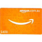 Amazon $400 AUD Digital Gift Card/Voucher (Email Delivery)