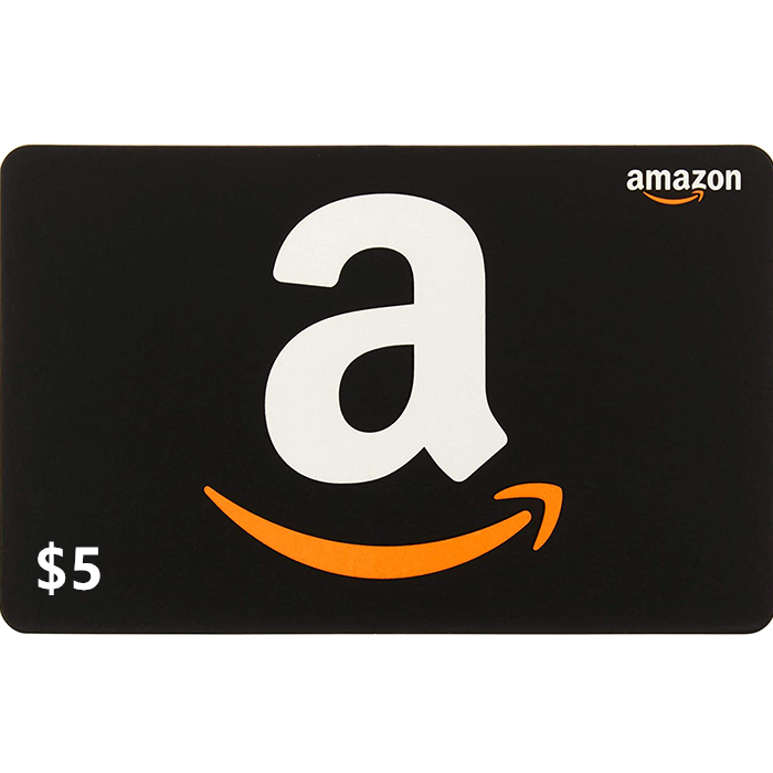 Amazon $5 USD Digital Gift Card/Voucher (Email Delivery) 4 Amazon 5 USD Digital Gift Cards Email Delivery 4
