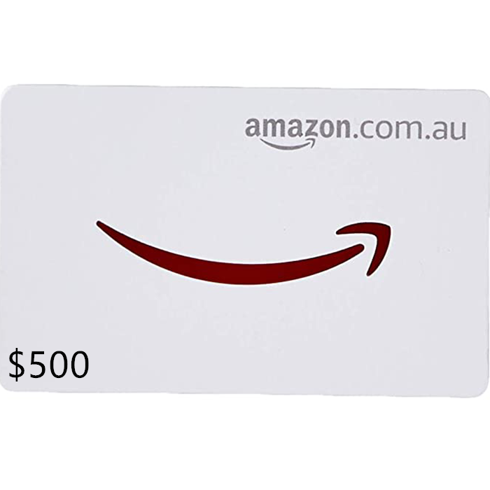 Amazon $500 AUD Digital Gift Card/Voucher (Email Delivery) 3 Amazon 500 AUD Digital Gift Cards Email Delivery 3