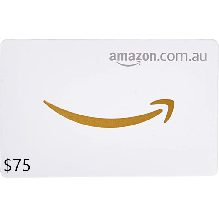 Amazon $75 AUD Digital Gift Card/Voucher (Email Delivery) 4 Amazon 75 AUD Digital Gift Cards Email Delivery 4