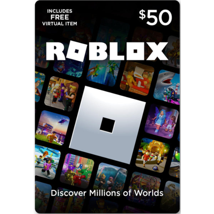 Roblox $50 AUD Digital Gift Card (Email Delivery) 2 Roblox 50 USD Digital Gift Card