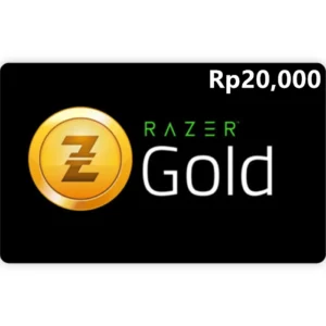 Razer Gold Rp20,000 IDR Gift Card (Email Delivery)