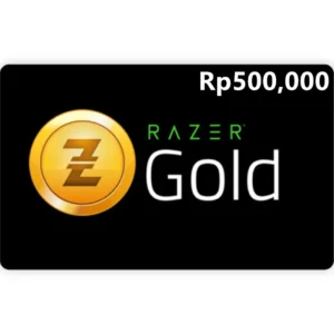 Razer Gold Rp500,000 IDR Gift Card (Email Delivery)