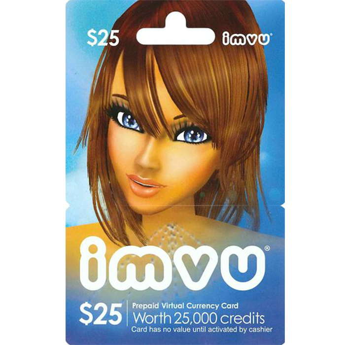 IMVU Gift Cards United States Region – USD (Email Delivery) 3 IMVU 25 USD Digital Game Cards Gift Card 2.png