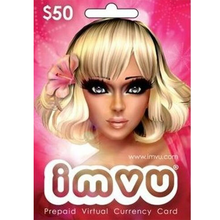 IMVU Gift Cards United States Region – USD (Email Delivery) 2 IMVU 50 USD Digital Game Cards Gift Card