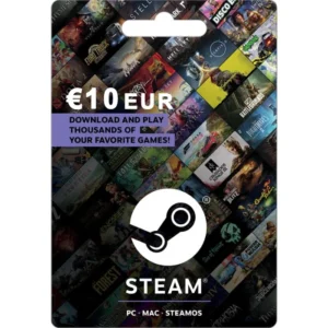 Steam €10 EUR Digital Gift Card (Email Delivery)