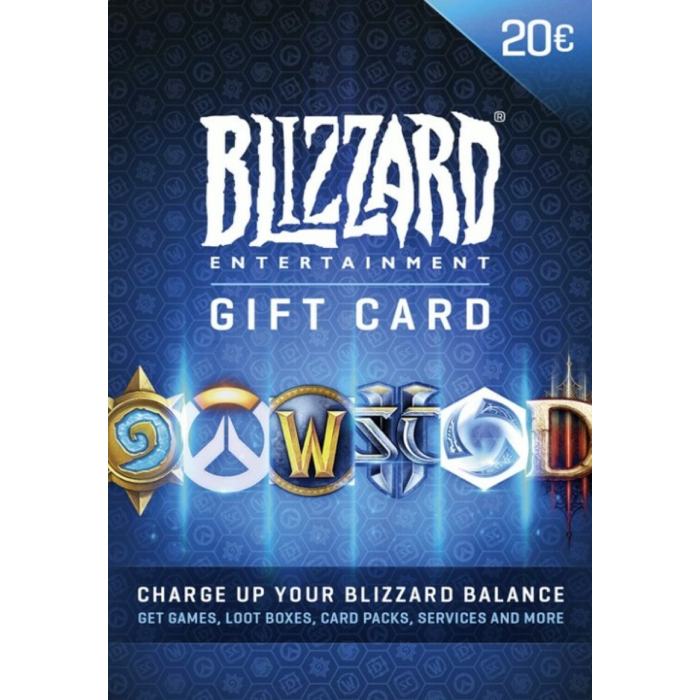 Blizzard €20 EUR (EU) Digital Gift Card (Email Delivery) 1 Blizzard €20 EUR (EU) Digital Gift Card (Email Delivery)