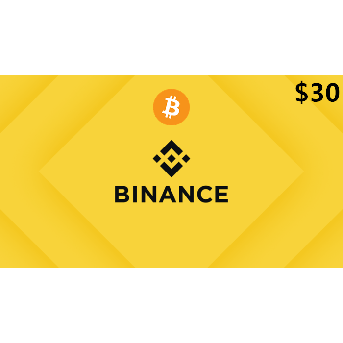 Binance $30 USD BTC Gift Card Digital Gift Card (Email Delivery) 1 Binance $30 USD BTC Gift Card Digital Gift Card (Email Delivery)