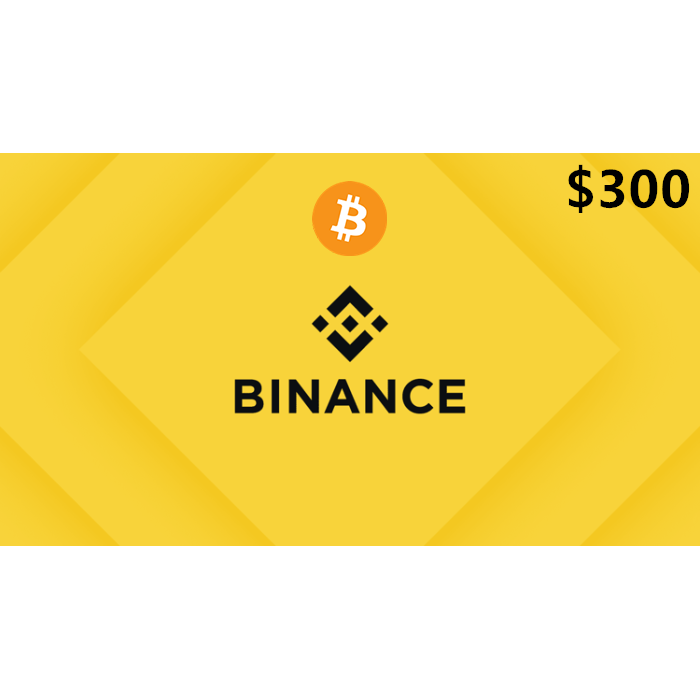 Binance $300 USD BTC Gift Card Digital Gift Card (Email Delivery) 1 Binance $300 USD BTC Gift Card Digital Gift Card (Email Delivery)