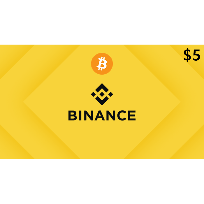 Binance $5 USD BTC Gift Card Digital Gift Card (Email Delivery) 1 Binance $5 USD BTC Gift Card Digital Gift Card (Email Delivery)