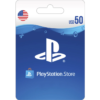 PlayStation $50 USD Digital Gift Card (Email Delivery)