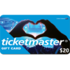 Ticketmaster Gift Card $20 NZD Digital Gift Cards (Email Delivery)