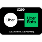 Uber $200 NZD Digital Gift Cards (Email Delivery)