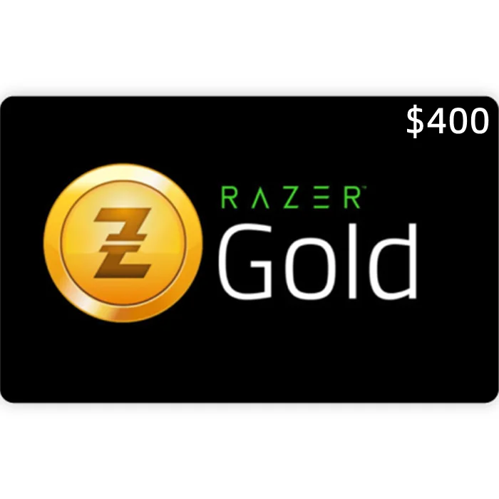 Razer Gold $400 USD Gift Card (Email Delivery) 1 Razer Gold $400 USD Gift Card (Email Delivery)