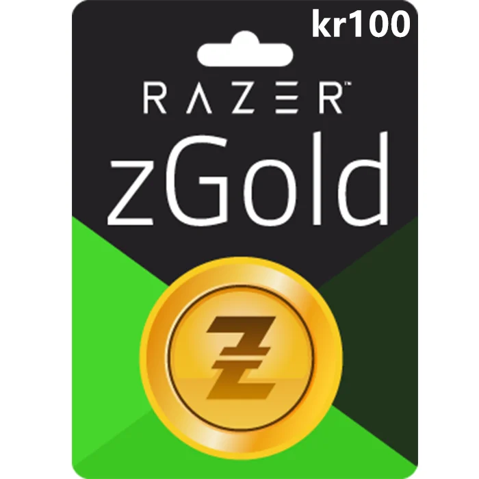 Razer Gold Kr100 NOK Gift Card (Email Delivery) 2 Razer Gold Kr100 NOK Gift Card Email Delivery 2