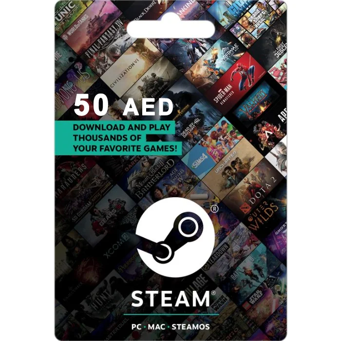 Steam 50 AED (UAE) Digital Gift Card (Email Delivery) 2 Steam 50 AED UAE Digital Gift Card Email Delivery 2