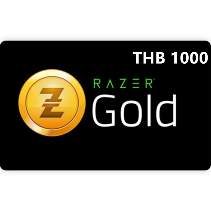 Razer Gold ฿1000 THB Gift Card (Email Delivery) 1 Razer Gold ฿1000 THB Gift Card (Email Delivery)