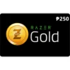 Razer Gold ₱250 PHP Gift Card (Email Delivery)